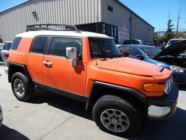 2013 TOYOTA FJ CRUISER ORANGE 4WD 4.0 AT Z19586